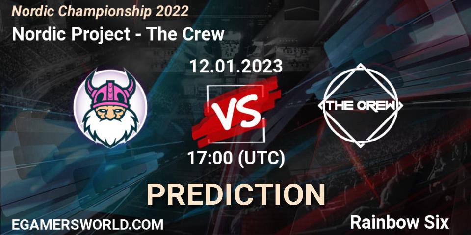 Pronóstico Nordic Project - The Crew. 12.01.2023 at 17:00, Rainbow Six, Nordic Championship 2022