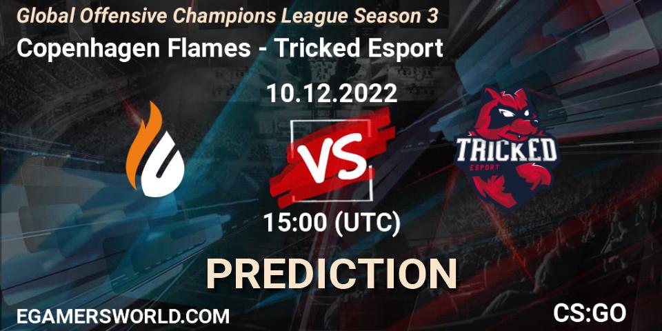Pronóstico Copenhagen Flames - Tricked Esport. 10.12.22, CS2 (CS:GO), Global Offensive Champions League Season 3