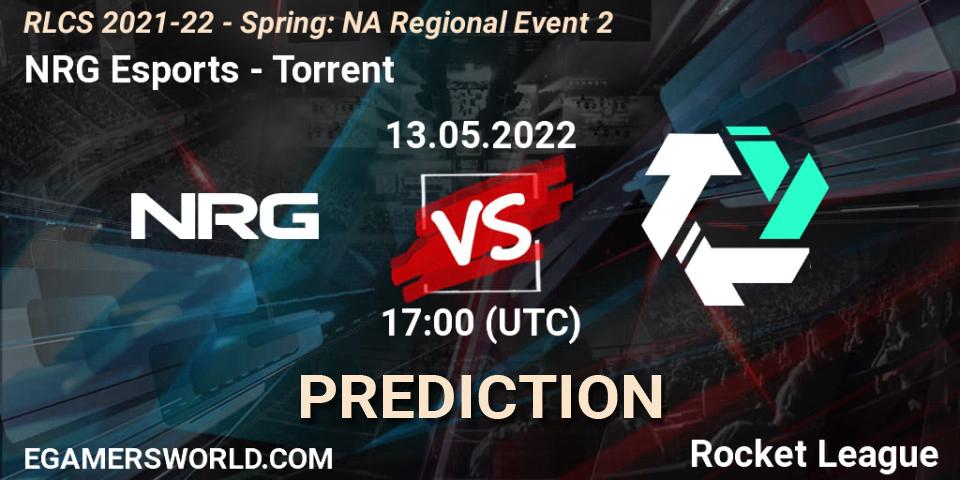 Pronóstico NRG Esports - Torrent. 13.05.22, Rocket League, RLCS 2021-22 - Spring: NA Regional Event 2