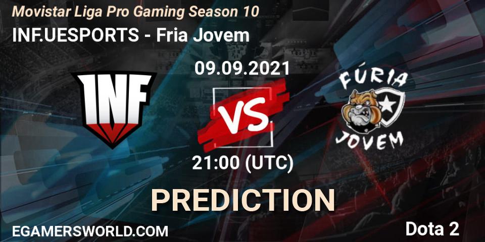 Pronóstico INF.UESPORTS - Fúria Jovem. 09.09.2021 at 21:02, Dota 2, Movistar Liga Pro Gaming Season 10