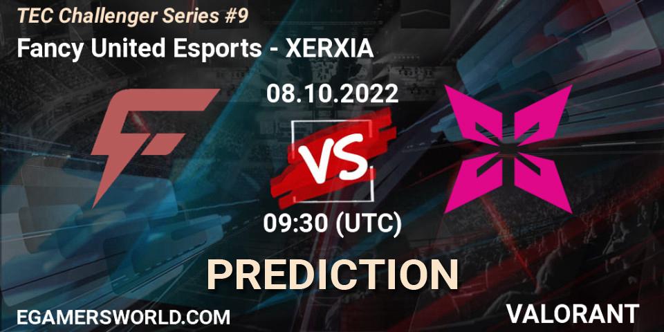 Pronóstico Fancy United Esports - XERXIA. 08.10.2022 at 09:50, VALORANT, TEC Challenger Series #9