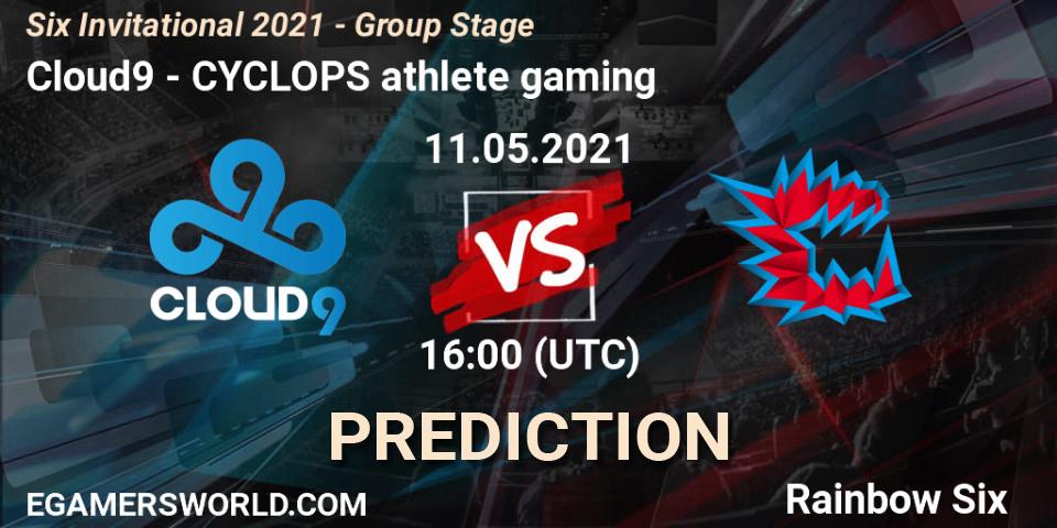 Pronóstico Cloud9 - CYCLOPS athlete gaming. 11.05.2021 at 15:00, Rainbow Six, Six Invitational 2021 - Group Stage