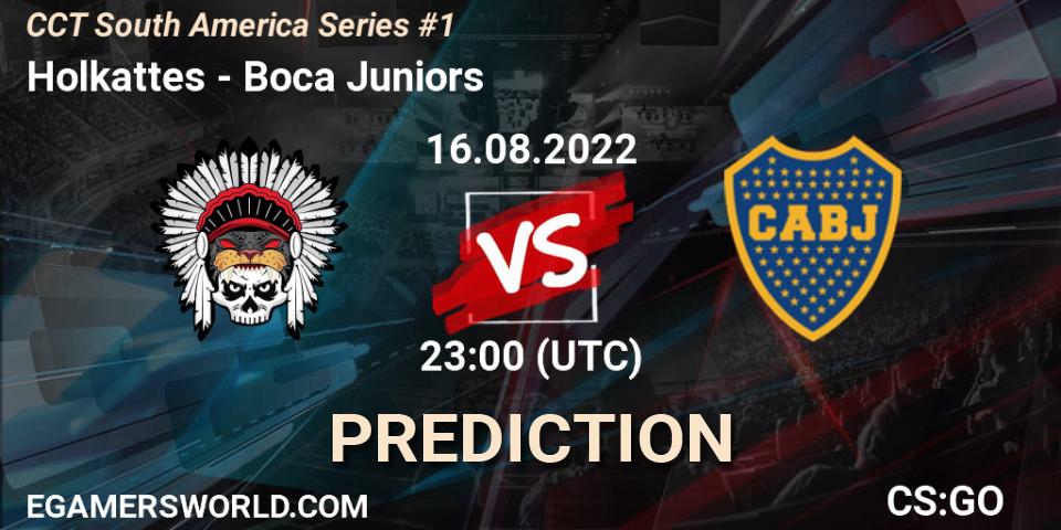 Pronóstico Holkattes - Boca Juniors. 17.08.2022 at 01:20, Counter-Strike (CS2), CCT South America Series #1