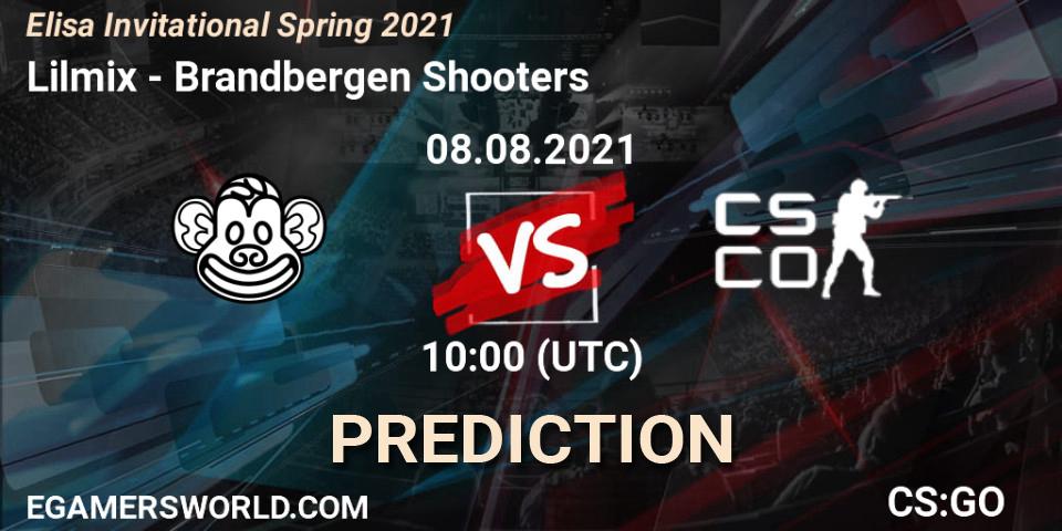 Pronóstico Lilmix - Brandbergen Shooters. 08.08.2021 at 10:00, Counter-Strike (CS2), Elisa Invitational Fall 2021 Sweden Closed Qualifier