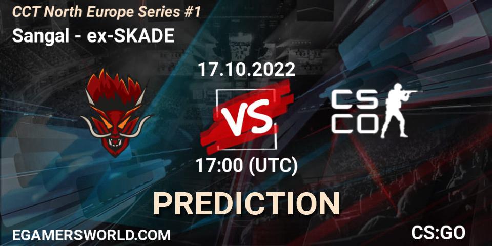 Pronóstico Sangal - ex-SKADE. 17.10.2022 at 17:00, Counter-Strike (CS2), CCT North Europe Series #1