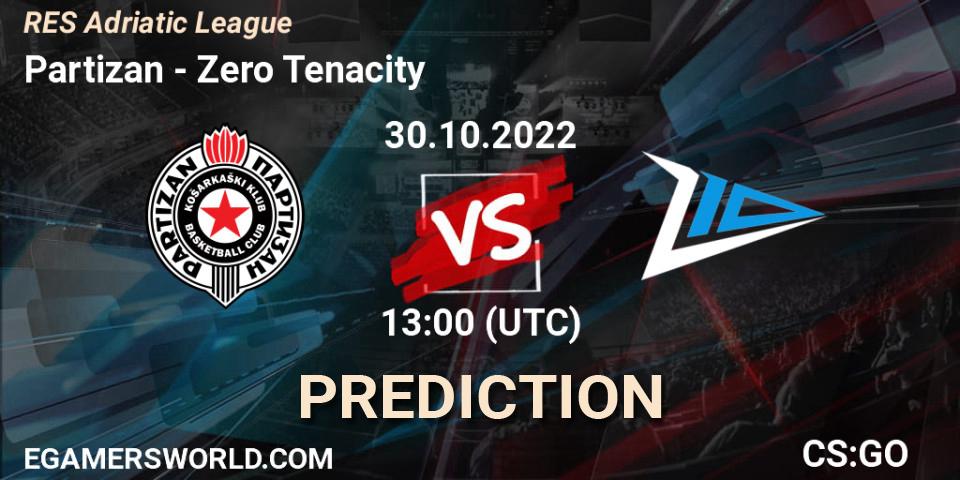 Pronóstico Psihocastic - Zero Tenacity. 22.11.2022 at 13:00, Counter-Strike (CS2), RES Adriatic League