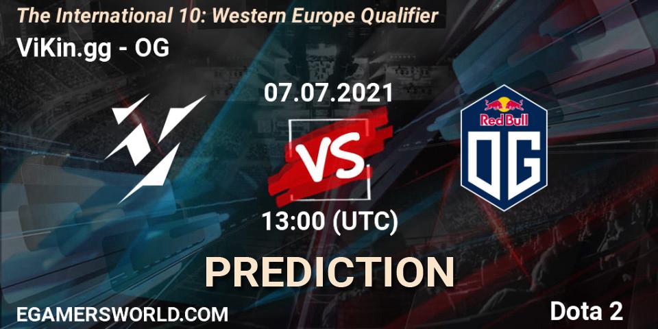 Pronóstico ViKin.gg - OG. 07.07.21, Dota 2, The International 10: Western Europe Qualifier