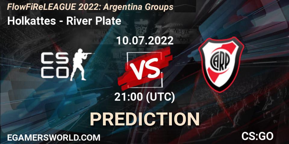 Pronóstico Holkattes - River Plate. 10.07.2022 at 21:10, Counter-Strike (CS2), FlowFiReLEAGUE 2022: Argentina Groups