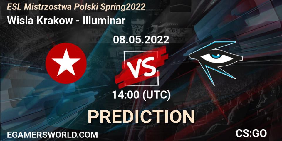 Pronóstico Wisla Krakow - Illuminar. 08.05.22, CS2 (CS:GO), ESL Mistrzostwa Polski Spring 2022