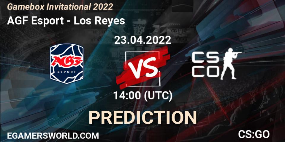 Pronóstico AGF Esport - Los Reyes. 23.04.22, CS2 (CS:GO), Gamebox Invitational 2022