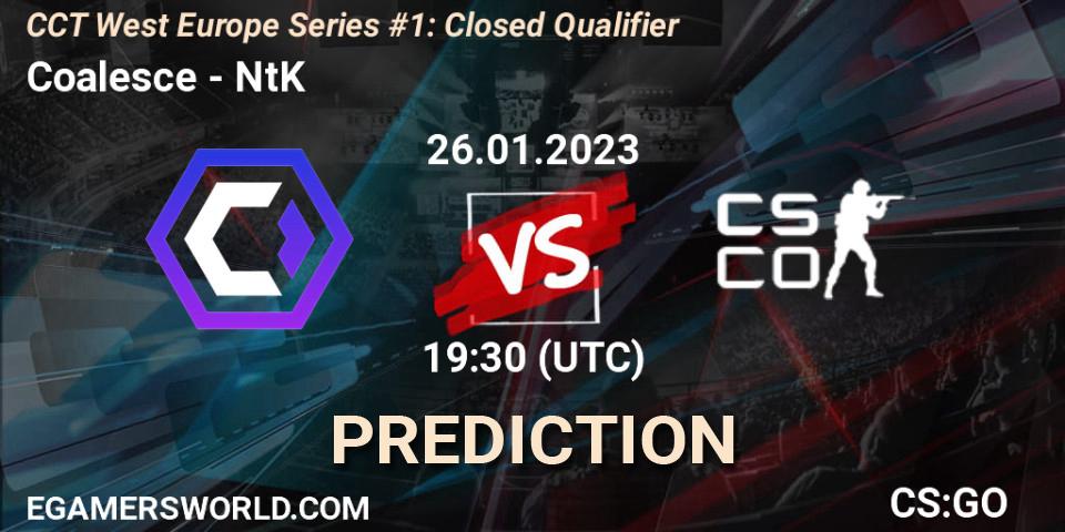 Pronóstico Coalesce - NtK. 26.01.23, CS2 (CS:GO), CCT West Europe Series #1: Closed Qualifier