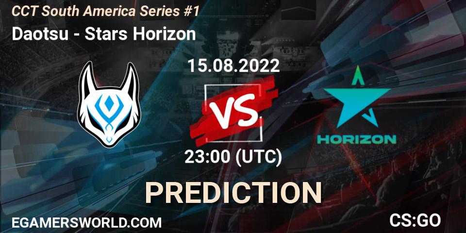 Pronóstico Daotsu - Stars Horizon. 15.08.2022 at 23:00, Counter-Strike (CS2), CCT South America Series #1