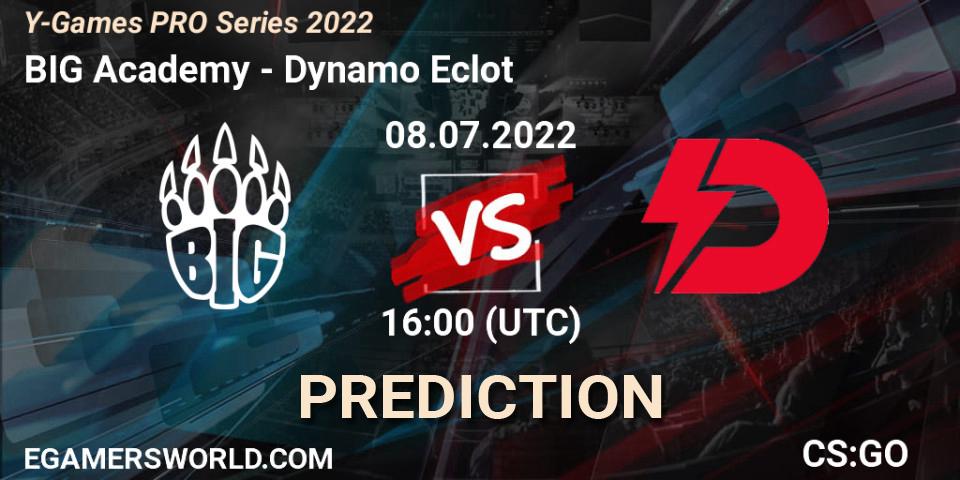 Pronóstico BIG Academy - Dynamo Eclot. 08.07.2022 at 16:00, Counter-Strike (CS2), Y-Games PRO Series 2022