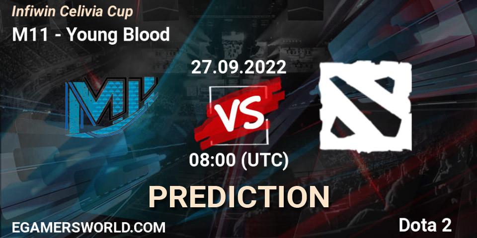 Pronóstico M11 - Young Blood. 23.09.2022 at 08:06, Dota 2, Infiwin Celivia Cup 