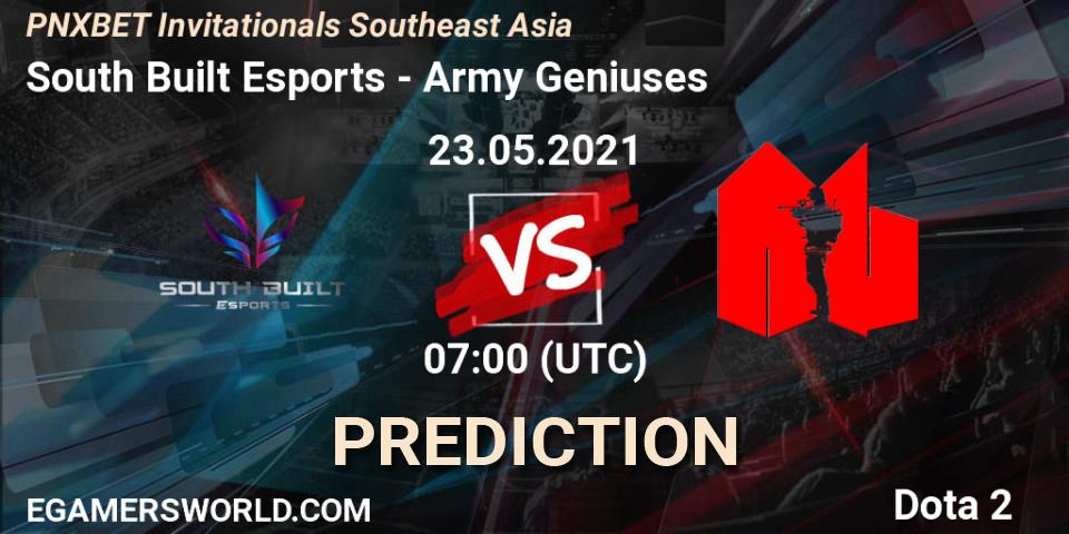 Pronóstico South Built Esports - Army Geniuses. 23.05.2021 at 07:22, Dota 2, PNXBET Invitationals Southeast Asia
