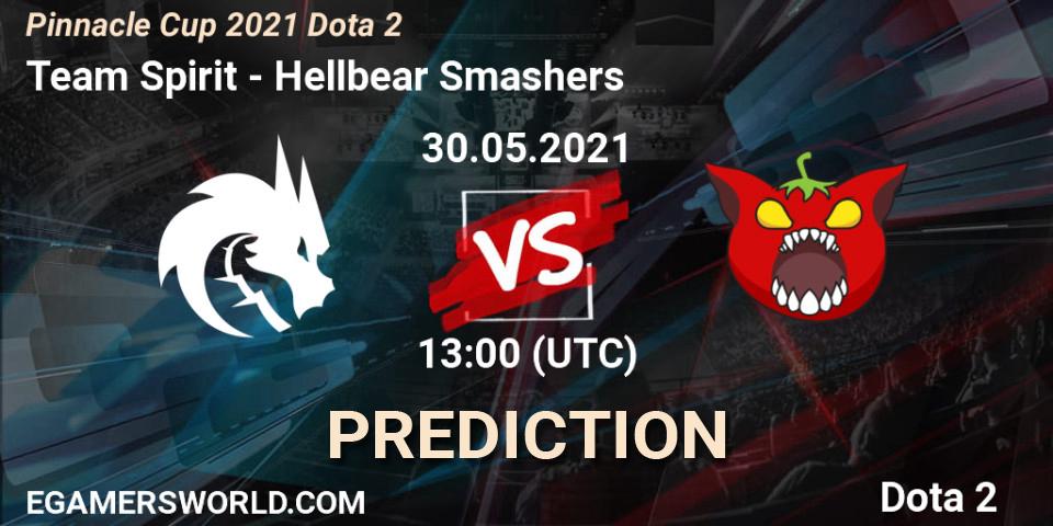 Pronóstico Team Spirit - Hellbear Smashers. 30.05.2021 at 13:18, Dota 2, Pinnacle Cup 2021 Dota 2