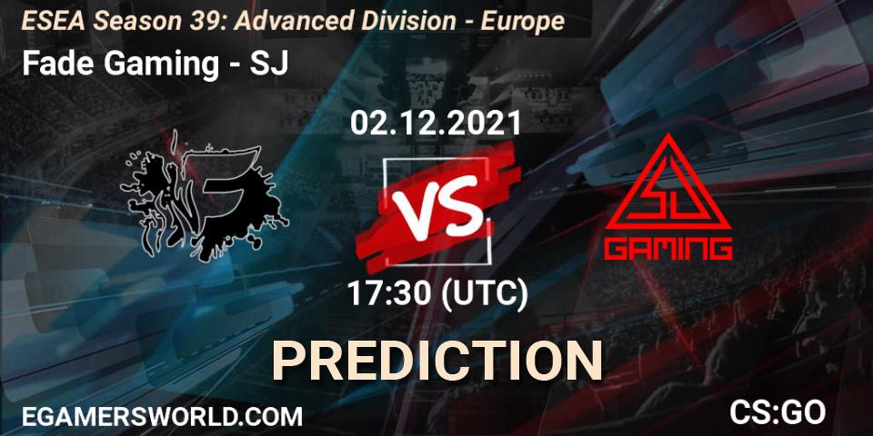 Pronóstico Fade Gaming - SJ. 02.12.21, CS2 (CS:GO), ESEA Season 39: Advanced Division - Europe