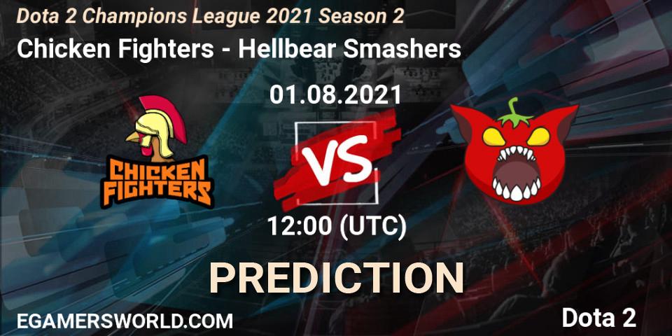 Pronóstico Chicken Fighters - Hellbear Smashers. 01.08.2021 at 15:26, Dota 2, Dota 2 Champions League 2021 Season 2