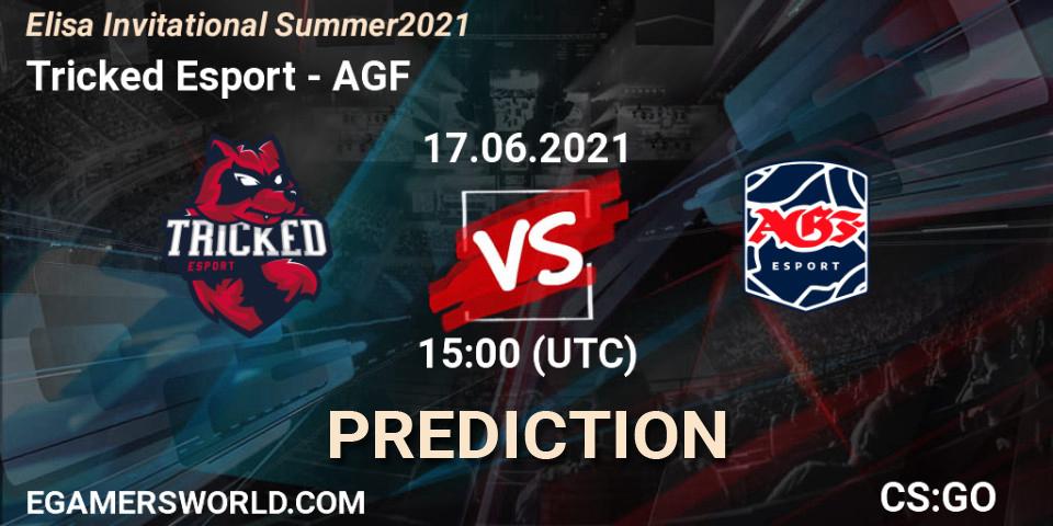 Pronóstico Tricked Esport - AGF. 17.06.2021 at 15:00, Counter-Strike (CS2), Elisa Invitational Summer 2021
