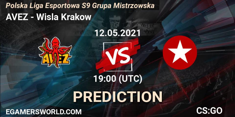Pronóstico AVEZ - Wisla Krakow. 12.05.21, CS2 (CS:GO), Polska Liga Esportowa S9 Grupa Mistrzowska