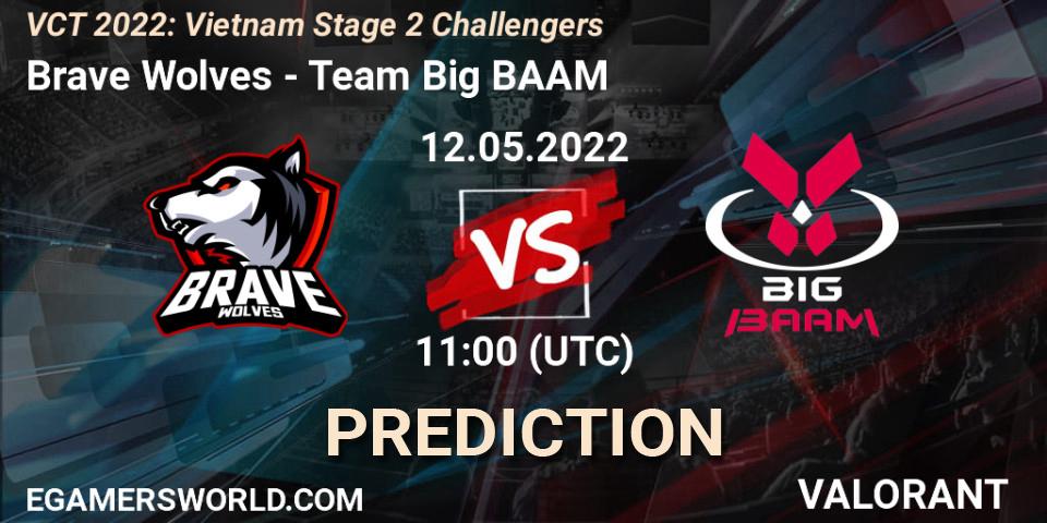 Pronóstico Brave Wolves - Team Big BAAM. 12.05.2022 at 11:00, VALORANT, VCT 2022: Vietnam Stage 2 Challengers