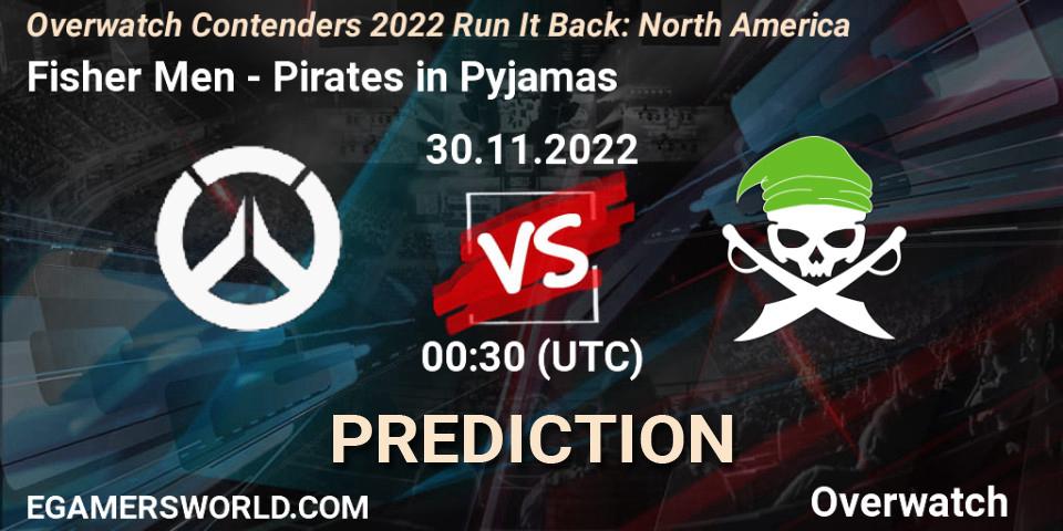 Pronóstico Fisher Men - Pirates in Pyjamas. 09.12.2022 at 00:30, Overwatch, Overwatch Contenders 2022 Run It Back: North America