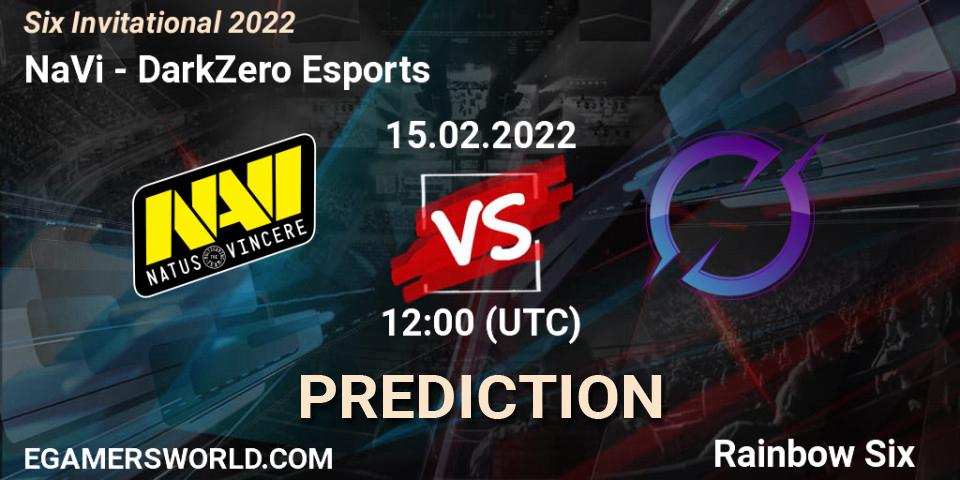 Pronóstico NaVi - DarkZero Esports. 15.02.2022 at 12:00, Rainbow Six, Six Invitational 2022