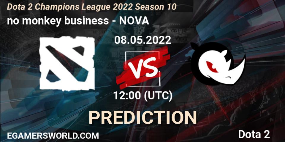 Pronóstico no monkey business - NOVA. 08.05.2022 at 12:01, Dota 2, Dota 2 Champions League 2022 Season 10 
