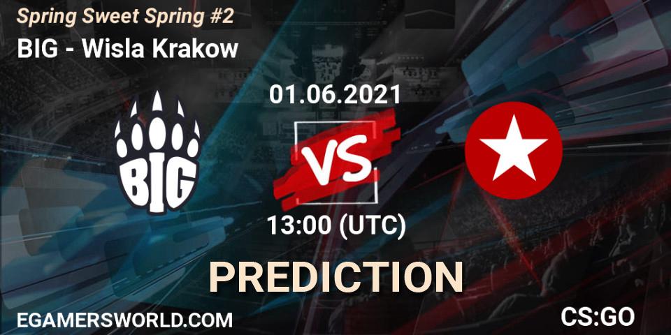 Pronóstico BIG - Wisla Krakow. 01.06.2021 at 13:00, Counter-Strike (CS2), Spring Sweet Spring #2