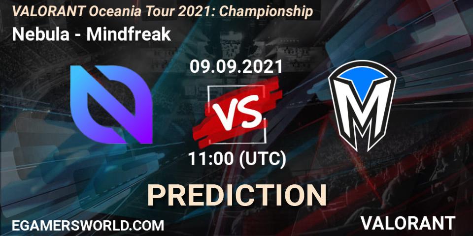 Pronóstico Nebula - Mindfreak. 09.09.2021 at 11:00, VALORANT, VALORANT Oceania Tour 2021: Championship