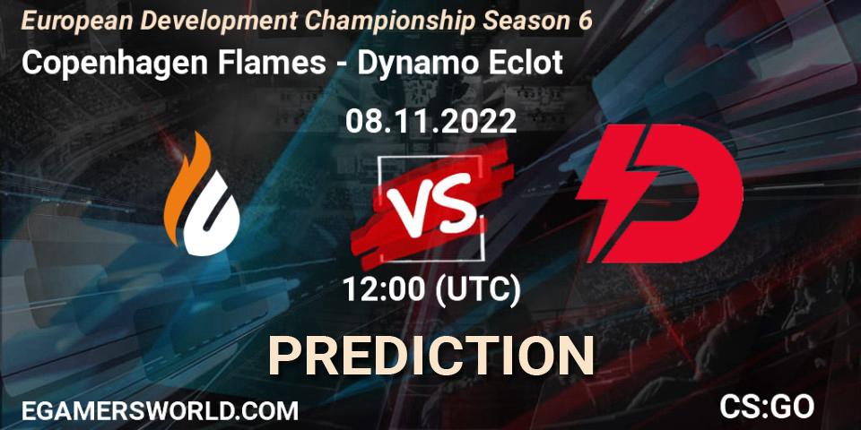 Pronóstico Copenhagen Flames - Dynamo Eclot. 08.11.2022 at 12:00, Counter-Strike (CS2), European Development Championship Season 6