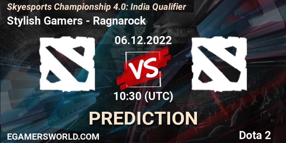 Pronóstico Stylish Gamers - Ragnarock. 06.12.22, Dota 2, Skyesports Championship 4.0: India Qualifier