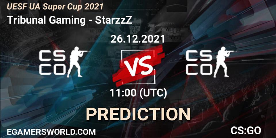 Pronóstico Tribunal Gaming - StarzzZ. 26.12.2021 at 11:00, Counter-Strike (CS2), UESF Ukrainian Super Cup 2021
