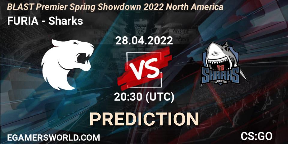 Pronóstico FURIA - ATK. 28.04.2022 at 21:20, Counter-Strike (CS2), BLAST Premier Spring Showdown 2022 North America