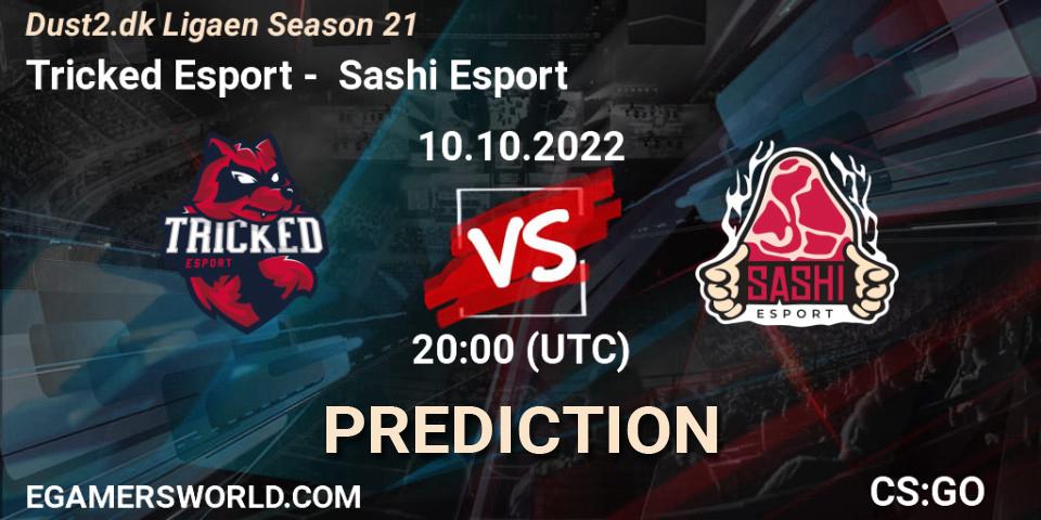 Pronóstico Tricked Esport - Sashi Esport. 10.10.22, CS2 (CS:GO), Dust2.dk Ligaen Season 21