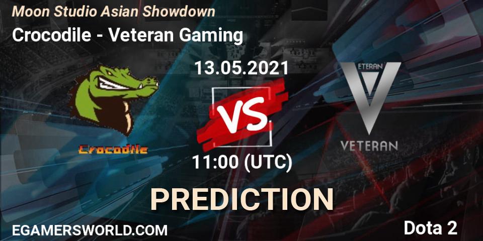 Pronóstico Crocodile - Veteran Gaming. 13.05.2021 at 11:03, Dota 2, Moon Studio Asian Showdown