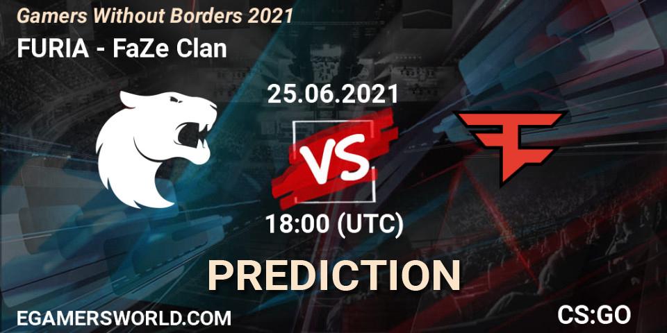 Pronóstico FURIA - FaZe Clan. 25.06.2021 at 18:00, Counter-Strike (CS2), Gamers Without Borders 2021
