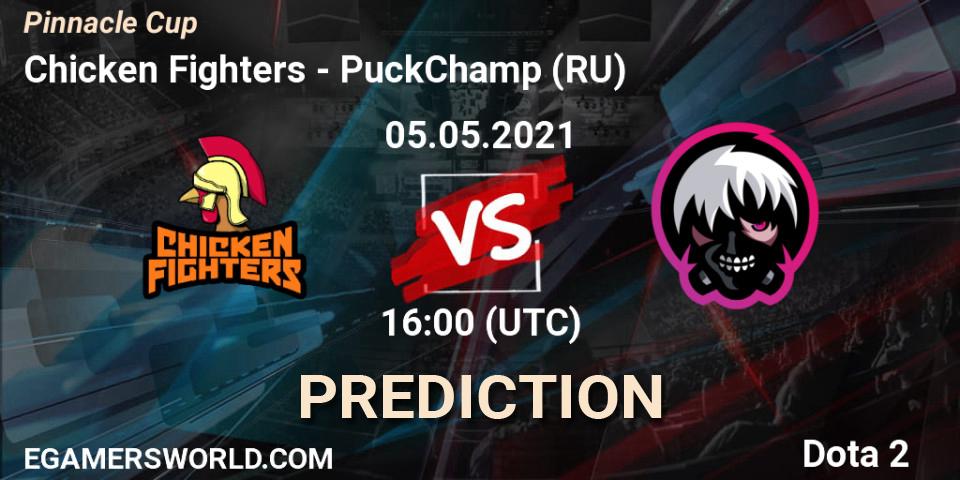 Pronóstico Chicken Fighters - PuckChamp (RU). 05.05.2021 at 12:59, Dota 2, Pinnacle Cup 2021 Dota 2