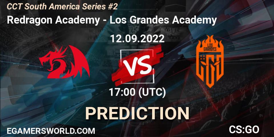 Pronóstico Redragon Academy - Los Grandes Academy. 12.09.2022 at 17:00, Counter-Strike (CS2), CCT South America Series #2