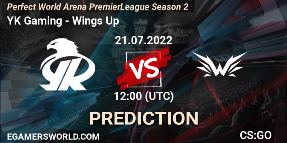 Pronóstico YK Gaming - IHC. 21.07.2022 at 11:15, Counter-Strike (CS2), Perfect World Arena Premier League Season 2
