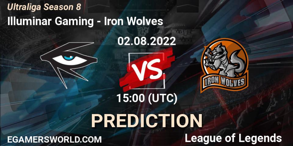 Pronóstico Illuminar Gaming - Iron Wolves. 02.08.2022 at 15:00, LoL, Ultraliga Season 8