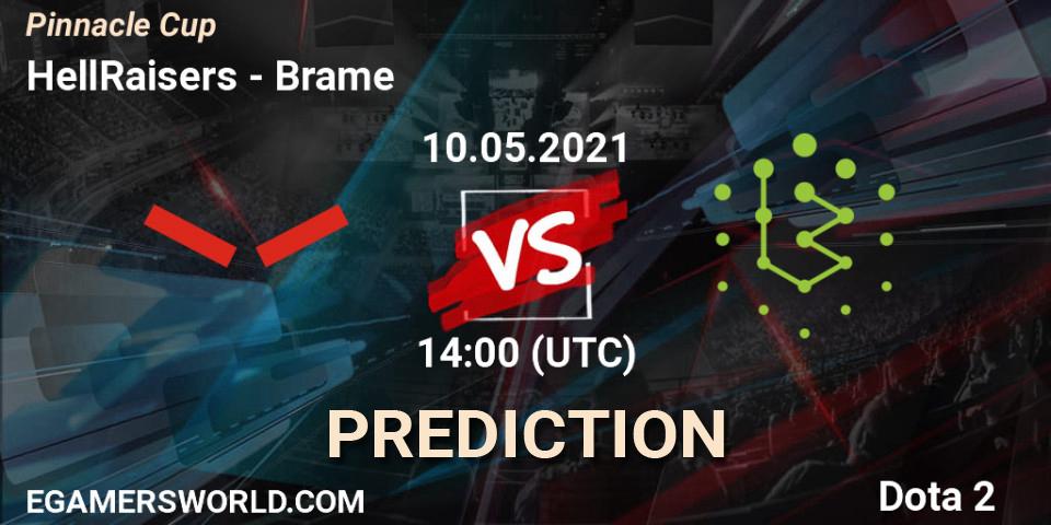 Pronóstico HellRaisers - Brame. 10.05.2021 at 13:07, Dota 2, Pinnacle Cup 2021 Dota 2