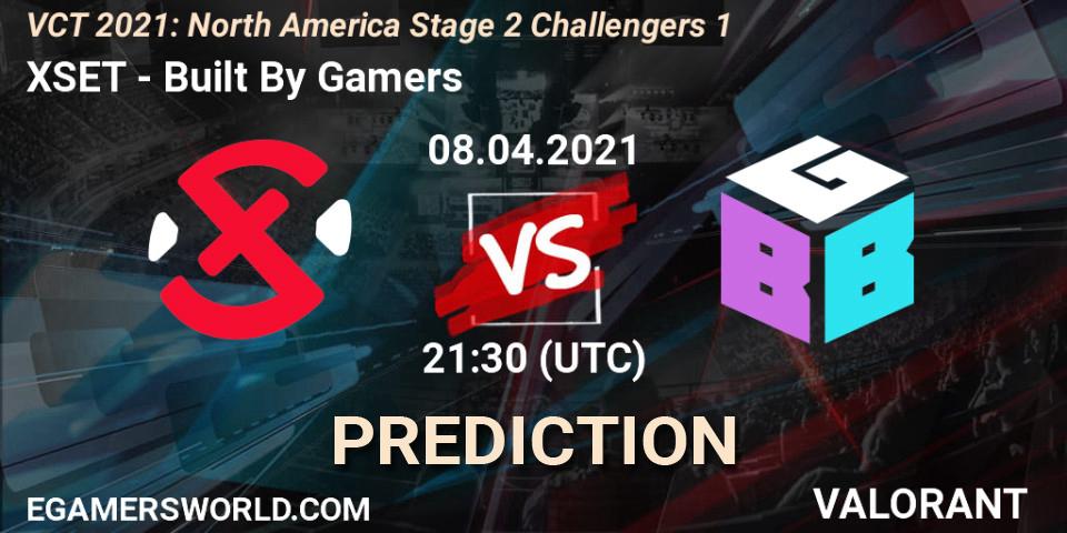 Pronóstico XSET - Built By Gamers. 08.04.2021 at 21:45, VALORANT, VCT 2021: North America Stage 2 Challengers 1