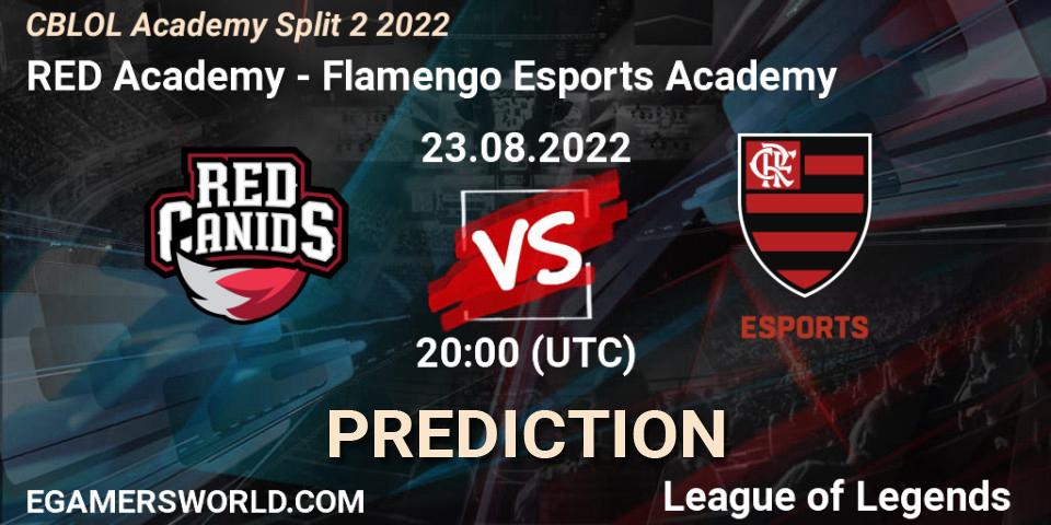 Pronóstico RED Academy - Flamengo Esports Academy. 23.08.2022 at 20:00, LoL, CBLOL Academy Split 2 2022