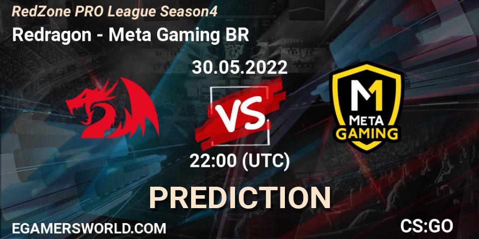 Pronóstico Redragon - Meta Gaming BR. 02.06.2022 at 22:00, Counter-Strike (CS2), RedZone PRO League Season 4
