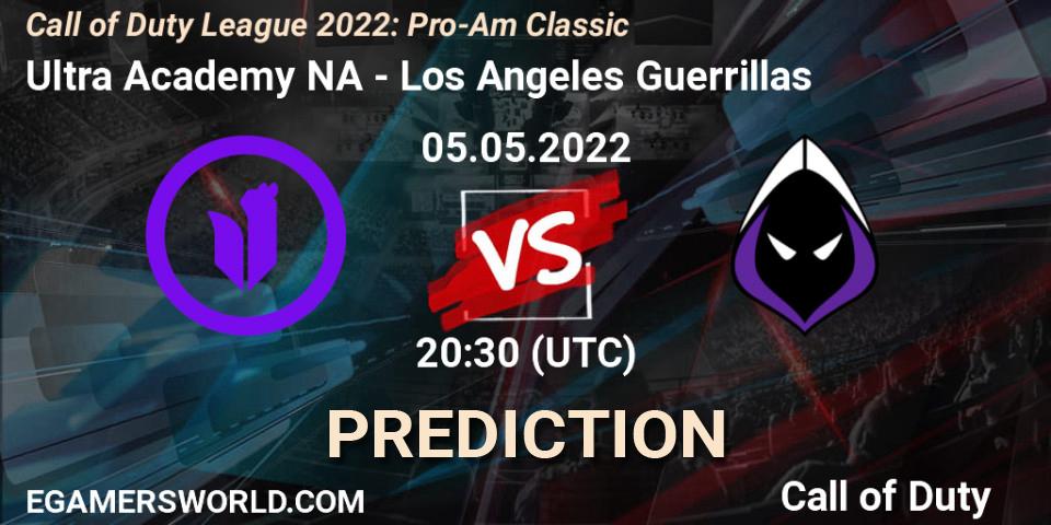 Pronóstico Ultra Academy NA - Los Angeles Guerrillas. 05.05.22, Call of Duty, Call of Duty League 2022: Pro-Am Classic