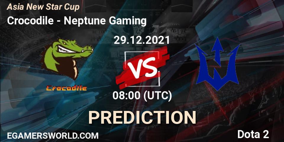 Pronóstico Crocodile - Neptune Gaming. 29.12.2021 at 07:06, Dota 2, Asia New Star Cup
