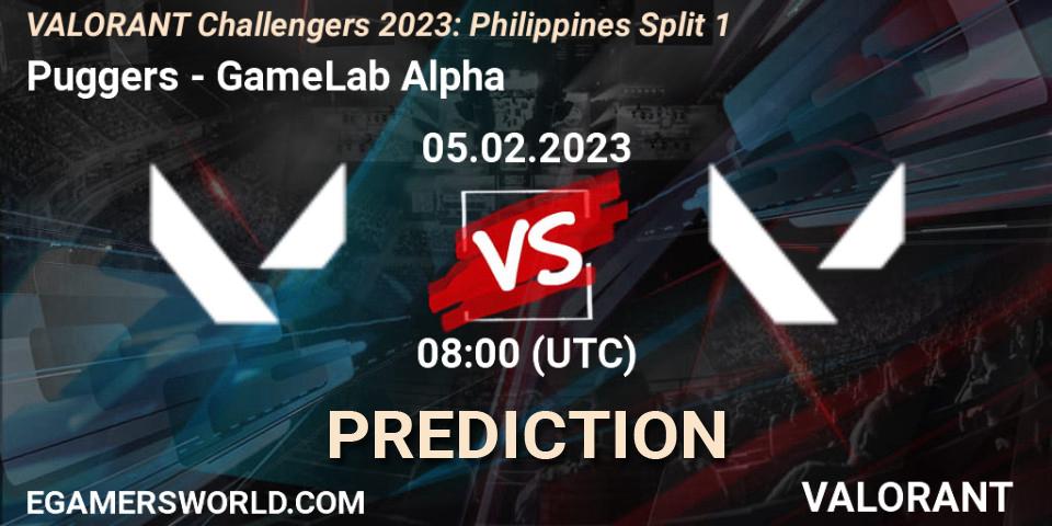 Pronóstico Puggers - GameLab Alpha. 05.02.23, VALORANT, VALORANT Challengers 2023: Philippines Split 1