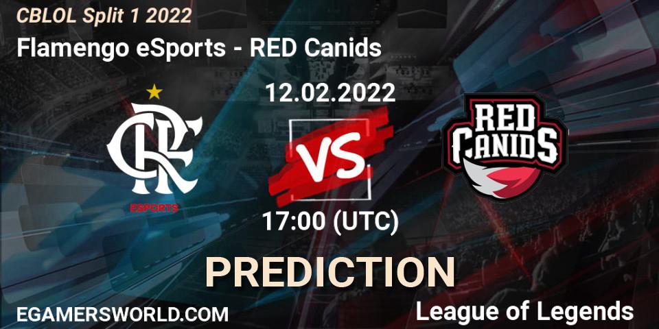 Pronóstico Flamengo eSports - RED Canids. 12.02.2022 at 17:00, LoL, CBLOL Split 1 2022
