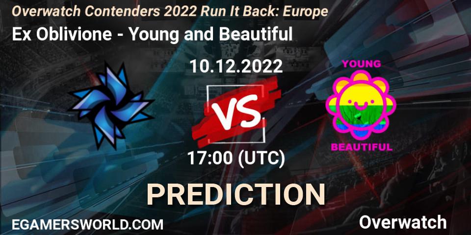 Pronóstico Ex Oblivione - Young and Beautiful. 10.12.22, Overwatch, Overwatch Contenders 2022 Run It Back: Europe